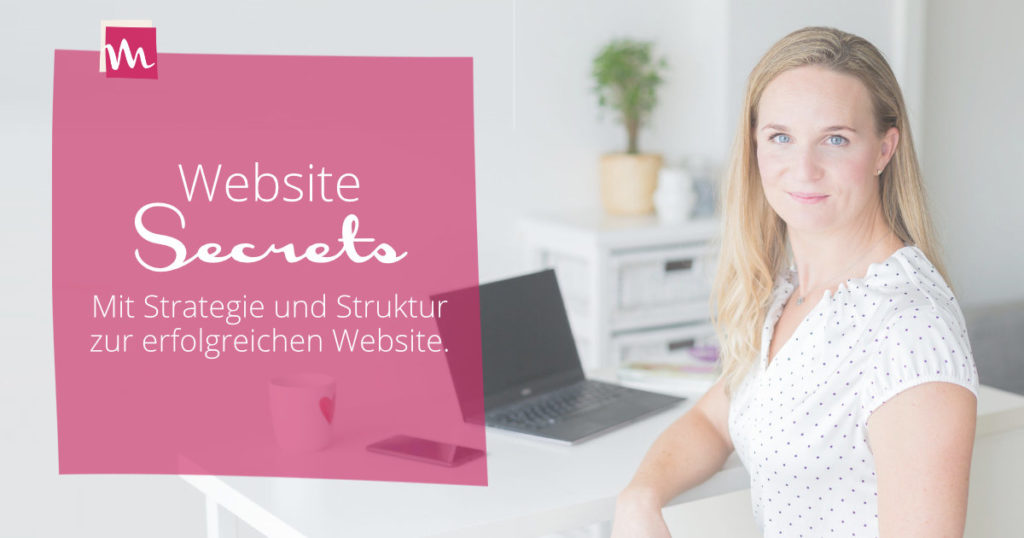 Website Secrets - mit Strategie und Strukur zur erfolgreichen Website | miss-webdesign.at